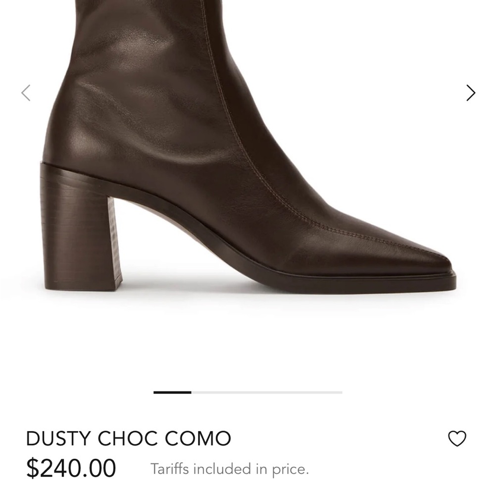 Tony Bianco Dusty Choc Como size 6 - Picture 6 of 6